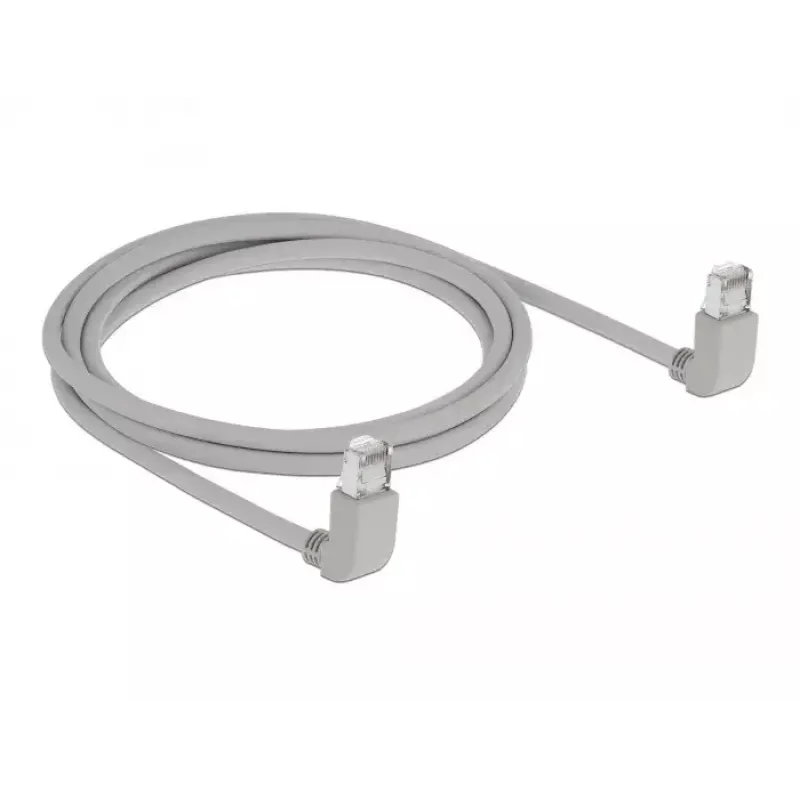 Netzwerkkabel DeLOCK 83523 2m Cat6a S/FTP Grau