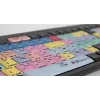 LogicKeyboard LKB-PPROCC-BJPU-FR — Full-Size USB kabelgebundene AZERTY Französisch, Scherentasten, 1,5 m Kabel, schwarz