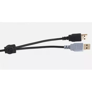 Tastatur LogicKeyboard LKB-FCPX10-A2M-FR kabelgebunden USB AZERTY Französisch Full-Size 105 Tasten schwarz