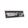Tastatur LogicKeyboard LKB-FCPX10-A2M-FR kabelgebunden USB AZERTY Französisch Full-Size 105 Tasten schwarz