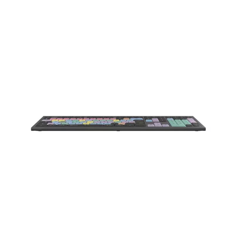 Tastatur LogicKeyboard LKB-FCPX10-A2M-FR kabelgebunden USB AZERTY Französisch Full-Size 105 Tasten schwarz