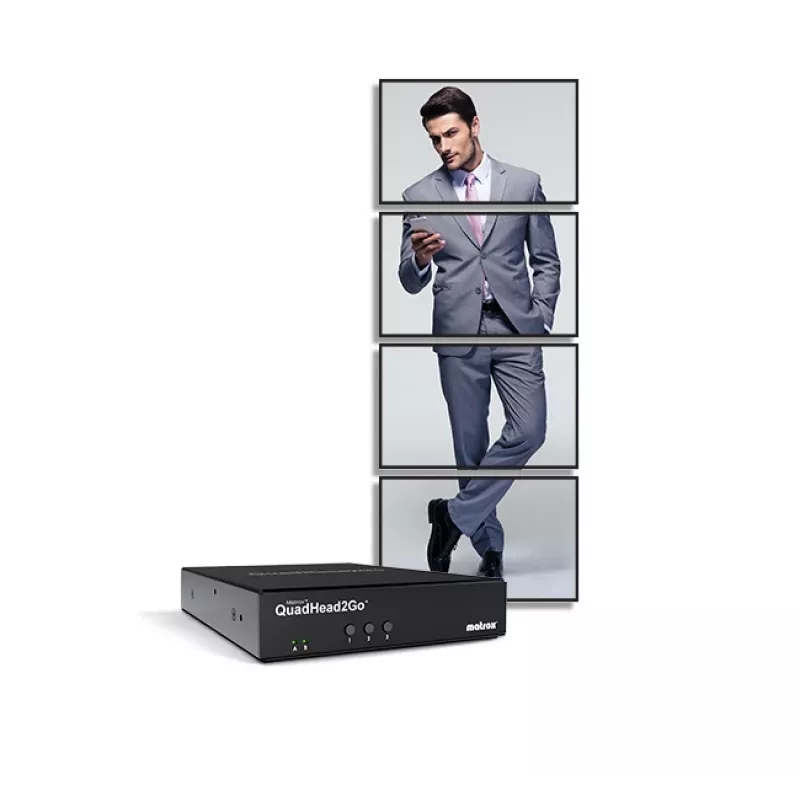 Matrox QuadHead2Go Q185 Multi-Monitor-Controller Appliance / Q2G-DP4K2