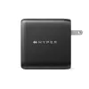 TARGUS 100W GaN AC-Ladegerät für Laptop, Smartphone, Tablet – 1× USB-C, 2 m Kabel, Schwarz