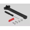 Adapter M.2 Key A+E Stecker auf Key M Slot abgewinkelt mit Halterung DeLOCK 64137