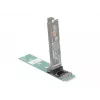 Adapter M.2 Key A+E Stecker auf Key M Slot abgewinkelt mit Halterung DeLOCK 64137