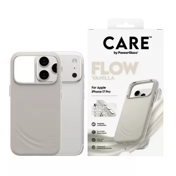 PanzerGlass CARE™ by ® Flow Case Vanilla mit MagSafe iPhone 17 Pro