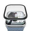 Bildschirmschutz PanzerGlass Schwarzer Metallrahmen für Apple Watch (Modell PG38147)