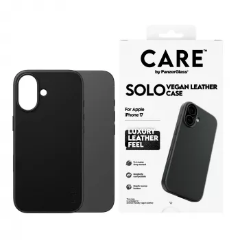Handyhülle PanzerGlass CARE™ Solo Case Schwarz für Apple iPhone 17