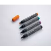 Marker Sigel BA011 4 Stück Schwarz Magenta Orange Türkis