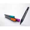 Marker Sigel BA011 4 Stück Schwarz Magenta Orange Türkis