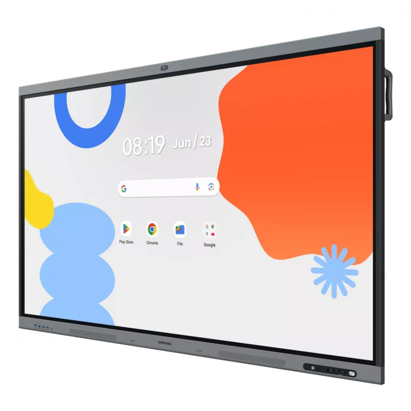 Samsung LH65WAFPLGC interaktives Whiteboard 165,1 cm (65 Zoll) 3840 x 2160 Pixel Touchscreen Schwarz, Grau
