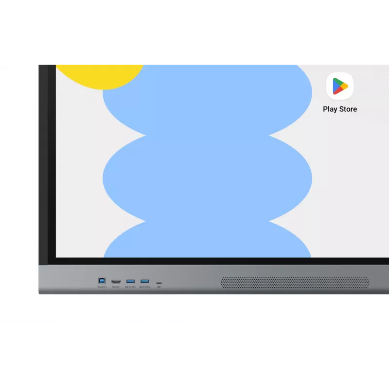 Samsung LH65WAFPLGC interaktives Whiteboard 165,1 cm (65 Zoll) 3840 x 2160 Pixel Touchscreen Schwarz, Grau