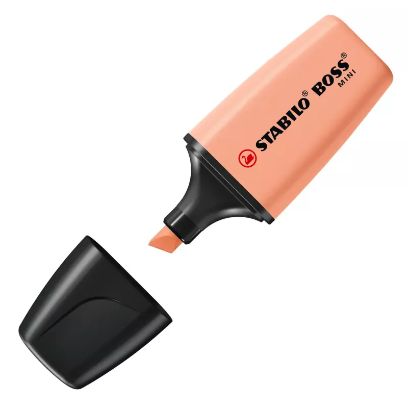 STABILO BOSS MINI Marker 6 Stück Keilspitze Mehrfarbig