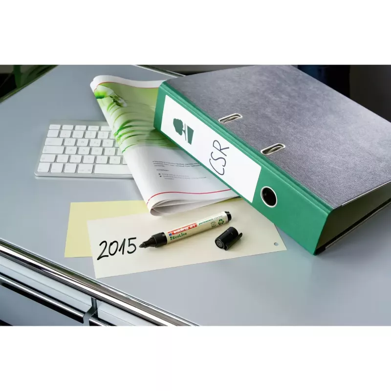 Permanentmarker Edding EcoLine 21 Rot 10 Stück