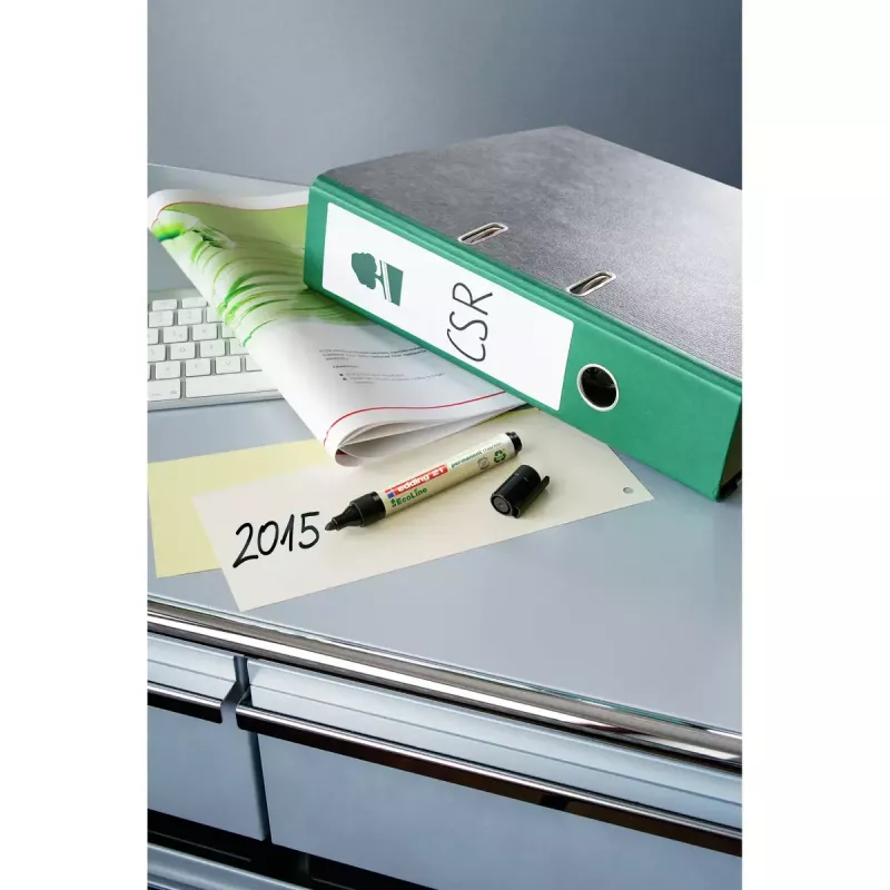Permanentmarker Edding EcoLine 21 Rot 10 Stück