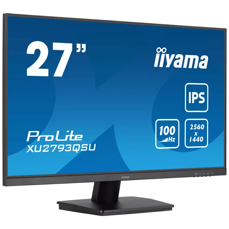 iiyama ProLite XU2793QSU-B6 Computer-Monitor 68,6 cm (27 Zoll) 2560 x 1440 Pixel Wide Quad HD LED Schwarz