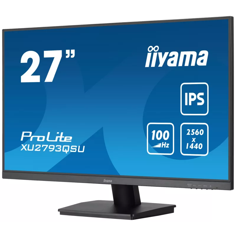 iiyama ProLite XU2793QSU-B6 Computer-Monitor 68,6 cm (27 Zoll) 2560 x 1440 Pixel Wide Quad HD LED Schwarz