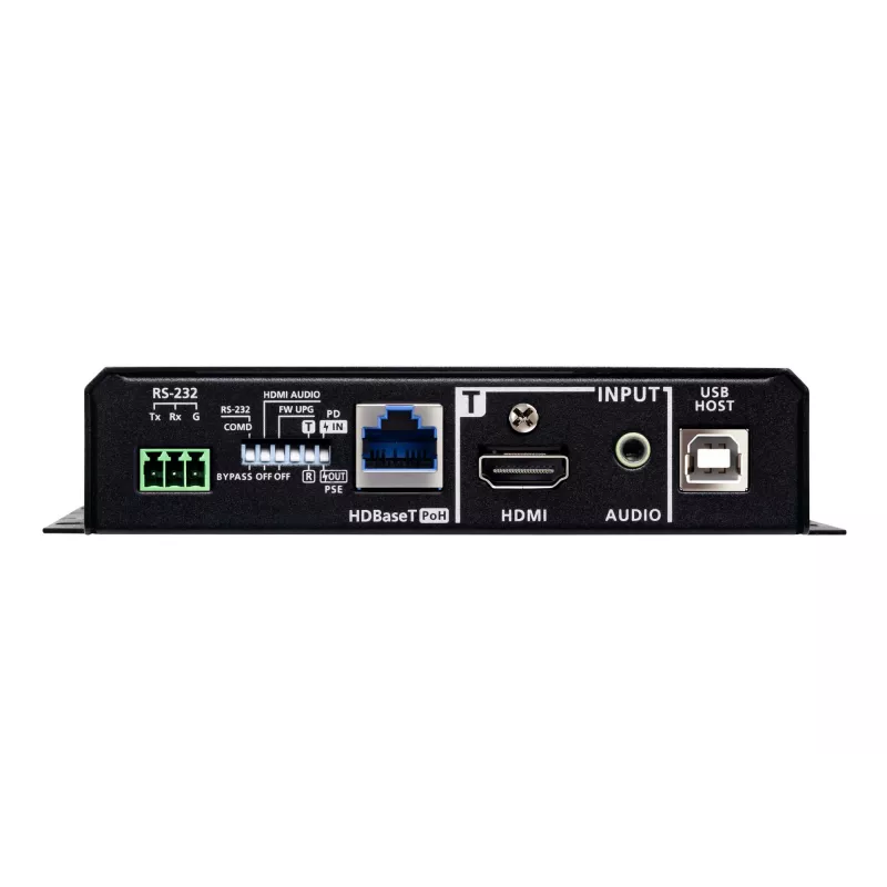 AV-Sender & -Empfänger ATEN True 4K HDMI/USB HDBT3.0-Lite – 4096×2160 @ bis zu 40 m, USB Typ-A/Typ-B, Gleichstromversorgung