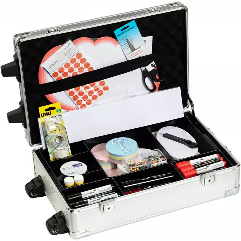 Zubehörset Legamaster PROFESSIONAL mobiler Workshop-Koffer 3200 Stück