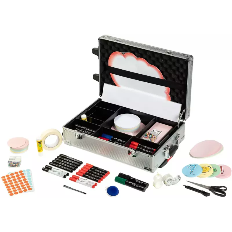 Zubehörset Legamaster PROFESSIONAL mobiler Workshop-Koffer 3200 Stück