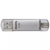Hama C-Laeta USB-Stick 16 GB USB Typ-A / USB Typ-C 3.2 Gen 1 (3.1 Gen 1) Silber