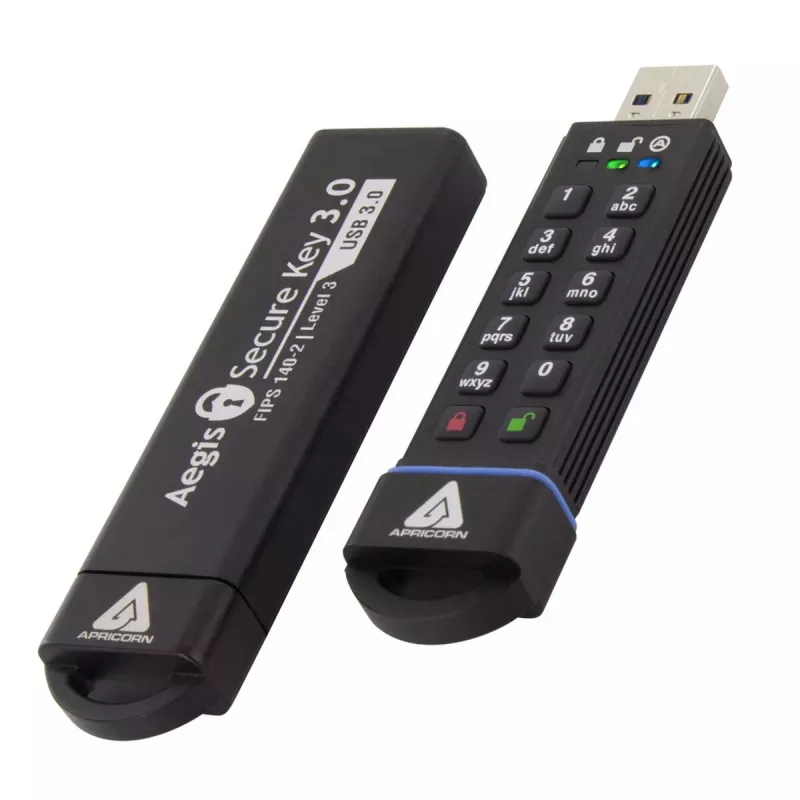 USB-Flash-Laufwerk Apricorn 480 GB USB Typ-A Aegis Secure Key 3.0