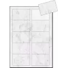 Visitenkarten Sigel DP742 Laser/Inkjet Grau 100 Stück