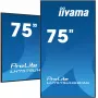 iiyama LH7575UHS-B1AG Signage Display Digital Signage Flachbildschirm 190,5 cm (75 Zoll) LCD Wi-Fi 500 cd/m² 4K Ultra HD Schwarz Integrierter Prozessor Android 11 24/7
