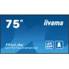 iiyama LH7575UHS-B1AG Signage Display Digital Signage Flachbildschirm 190,5 cm (75 Zoll) LCD Wi-Fi 500 cd/m² 4K Ultra HD Schwarz Integrierter Prozessor Android 11 24/7