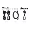 iiyama LH7575UHS-B1AG Signage Display Digital Signage Flachbildschirm 190,5 cm (75 Zoll) LCD Wi-Fi 500 cd/m² 4K Ultra HD Schwarz Integrierter Prozessor Android 11 24/7
