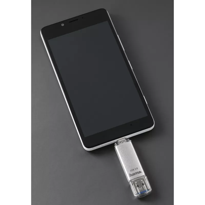 Hama C-Laeta USB-Flash-Laufwerk 32 GB USB Typ-A / USB Typ-C 3.2 Gen 1 (3.1 Gen 1) Silber