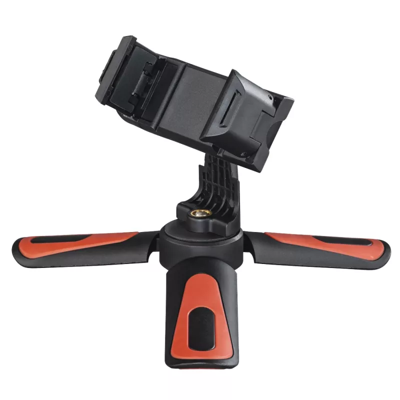 Hama Pocket II Rotation Stativ Smartphone/Tablet 3 Beine Schwarz, Rot