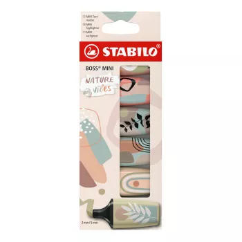 Marker STABILO BOSS MINI 6 Stück Keilspitze Mehrfarbig