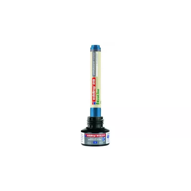 Marker-Nachfülltinte Edding BTK-25 blau 25 ml, Ersatztinte für Marker