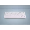 Tastaturschutz Active Key AK-C4110 — Silikon, deutsches Layout, 291×139×25 mm, weiß