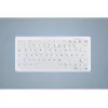 Tastaturschutz Active Key AK-C4110 — Silikon, deutsches Layout, 291×139×25 mm, weiß