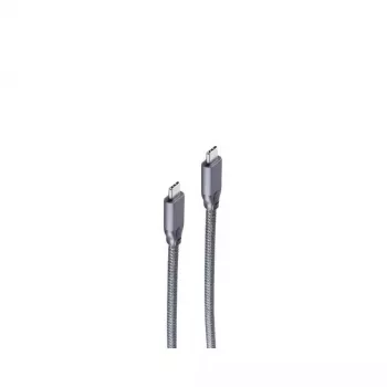 USB-Kabel ShiverPeaks BS13-47040 USB 3.2 Gen 2 3m USB C Grau