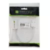 Techly DisplayPort 1.2 Stecker / HDMI Buchse Adapter 15 cm Weiß IADAP DP-HDMIF2