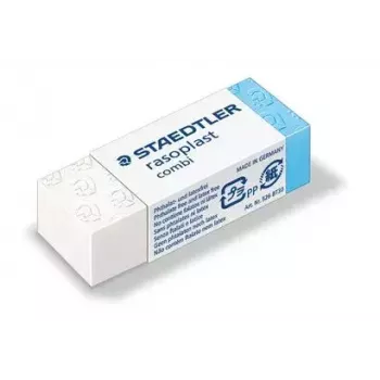 Radierer Staedtler rasoplast combi 526 BT, weiß, 43×19×13 mm, 1 St.