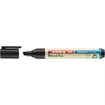 Marker Edding EcoLine 32 Keilspitze Schwarz