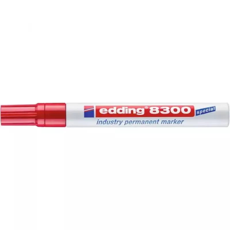 Permanentmarker Rundspitze Edding 8300 Rot