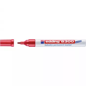 Permanentmarker Rundspitze Edding 8300 Rot