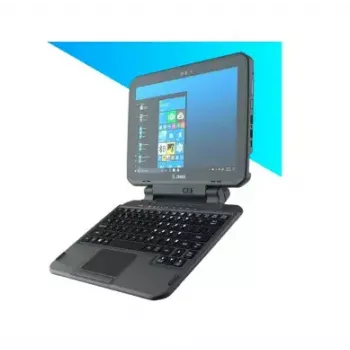 Zebra KYB-ET8X-2IN1-UK1-01 Mobilgerätetastatur QWERTY UK-Englisch Schwarz