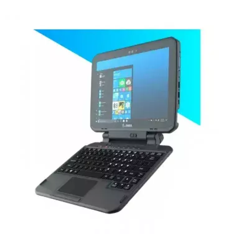 Zebra KYB-ET8X-2IN1-UK1-01 Mobilgerätetastatur QWERTY UK-Englisch Schwarz