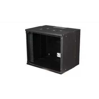 Equip Eco Mount 19' Schrank, 09U, 540X400MM, RAL9005 Schwarz