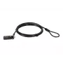 Conceptronic CUSTODIO01BN Kombinationsschloss für Laptops, Nano-Sicherheitsschlitz, 1,8 m