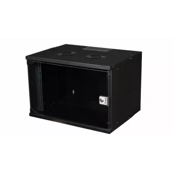Equip Eco Mount 19 inch Schrank, 07HE, 540X400MM, RAL9005 Schwarz