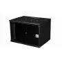 Equip Eco Mount 19 inch Schrank, 07HE, 540X400MM, RAL9005 Schwarz