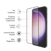 dbramante1928 eco-shield - Galaxy S23 - Schwarz edge Displayschutzfolie aus gehärtetem Glas