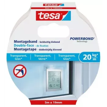 Montageband Tesa 77741-00000 5 m Transparent 19 mm